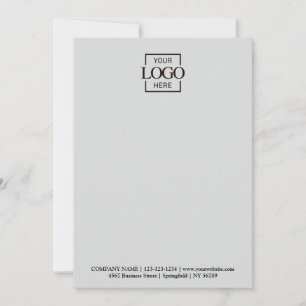 Custom Business Logo Modern Simple Minimalist Card