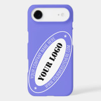 Custom Business Logo Name Website iPhone Case