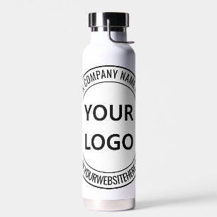 Custom Business Logo Name Website Water Bottler Bottle