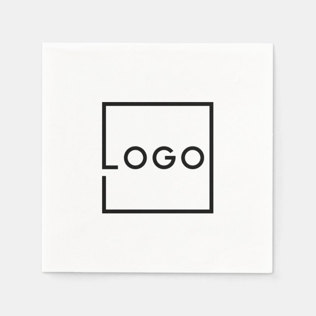 Custom Business Logo Napkin (Front)