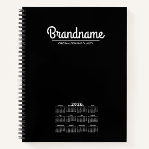 Custom Business Logo Notebook