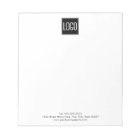 Custom Business Logo Notepad – Office Stationery