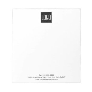 Custom Business Logo Notepad – Office Stationery