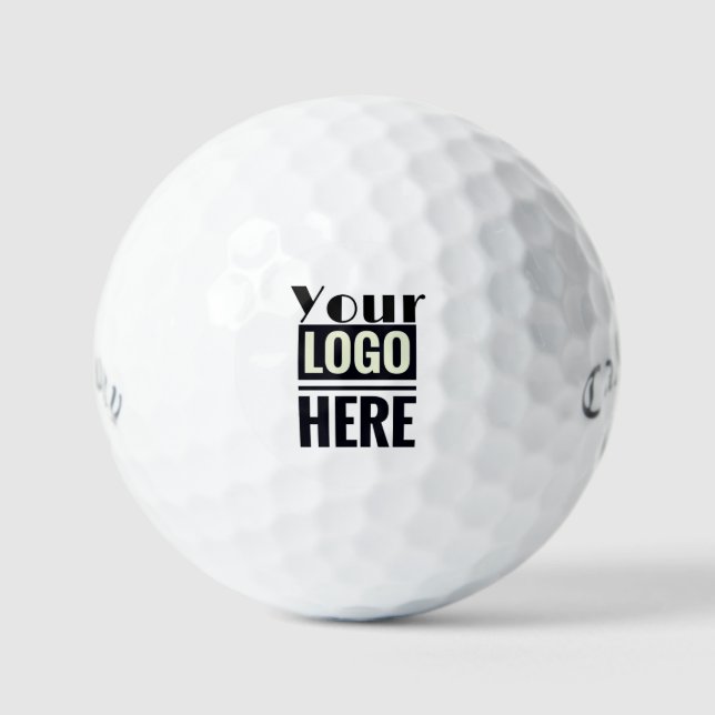 Custom Business Logo Personalized Golf Ball (Front)