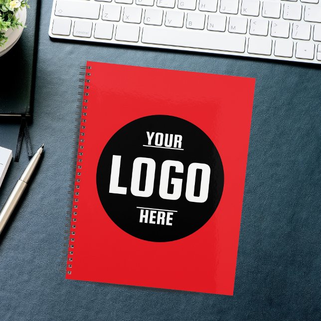 Custom Business Logo Planner 2026 – Personalised (Custom Business Logo Red Planner 2026 – Personalized)