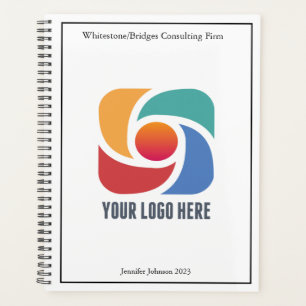 Custom Business Logo Professional 2025 Company Planner