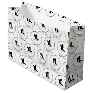 Custom Business Logo Professional Large Gift Bag