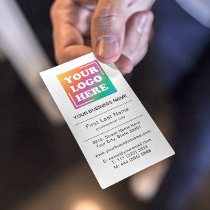 Custom Business Logo Professional Modern Business Card