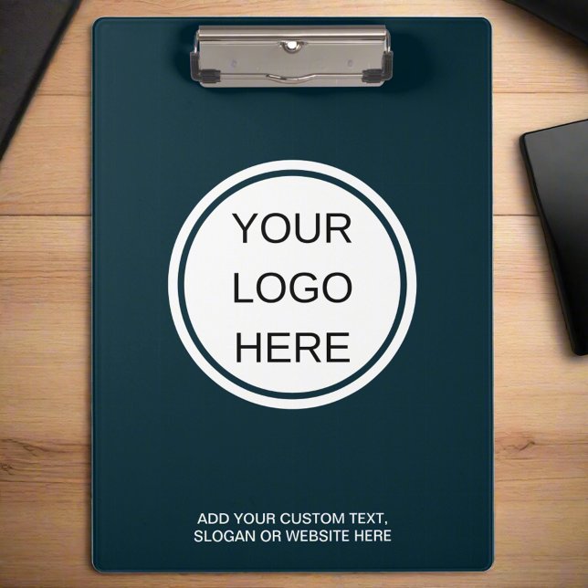 Custom Business Logo Professional Navy Blue   Clipboard (Creator Uploaded)