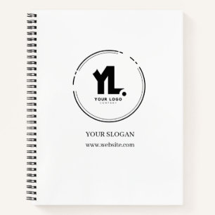 Custom Business Logo Professional Notebook