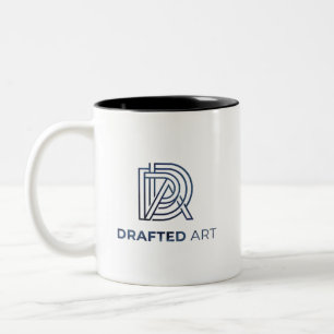 Custom Business Logo Professional Office Corporate Two-Tone Coffee Mug