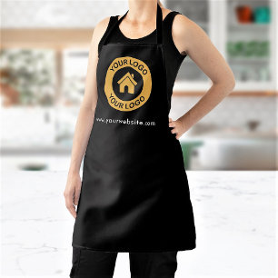 Custom Business Logo Promotional Adult Apron