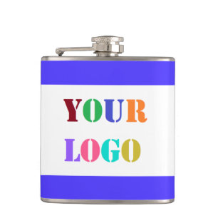 Custom Business Logo Promotional Flask Template