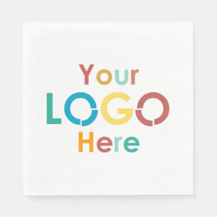 Custom Business Logo Promotional Marketing Napkin