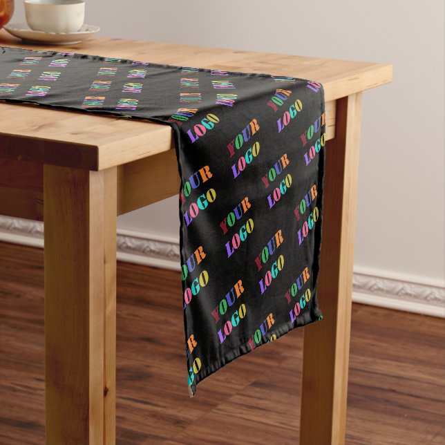 Custom Business Logo Promotional Table Runner (In Situ)