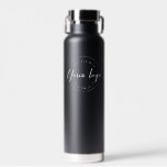 Custom Business logo QR code website professional  Water Bottle<br><div class="desc">Make a bold impression with our Custom Business Logo QR Code Website Professional Water Bottle. This sleek and stylish water bottle allows you to showcase your white business logo in a professional and eye-catching manner. What sets this water bottle apart is the incorporation of a custom QR code generator. This...</div>