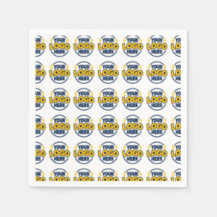 Custom Business Logo Restaurant Paper Napkins