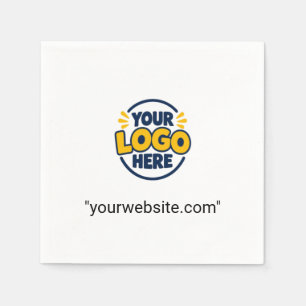 Custom Business Logo Restaurant Paper Napkins