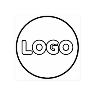 Custom Business Logo Rubber personalise work Stamp