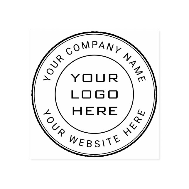 Custom Business Logo Rubber Stamp (Imprint)