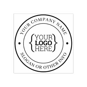 Custom Business Logo Rubber Stamp