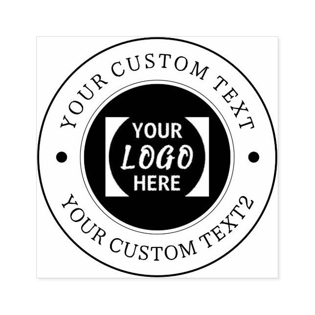 Custom Business Logo Rubber Stamp (Imprint)