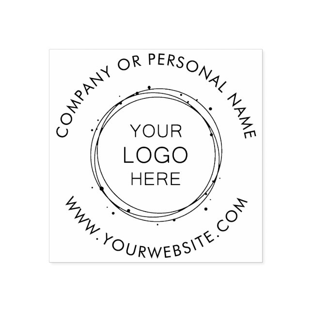 Custom Business Logo Rubber Stamp (Imprint)