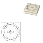 Custom Business Logo Rubber Stamp 