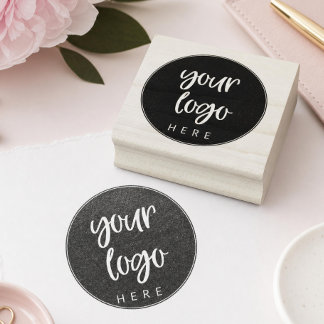 Custom Business Logo Rubber Stamp