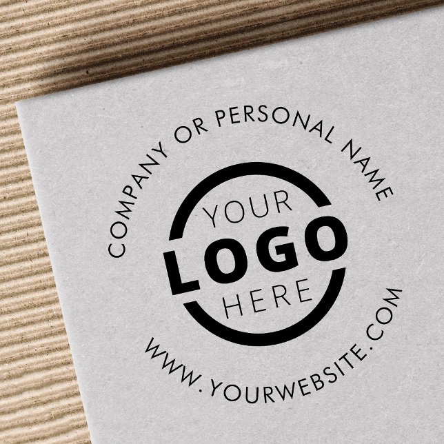 Custom Business Logo Rubber Stamp (Creator Uploaded)