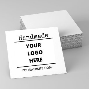 Custom Business Logo Rustic Handmade Rubber Stamp