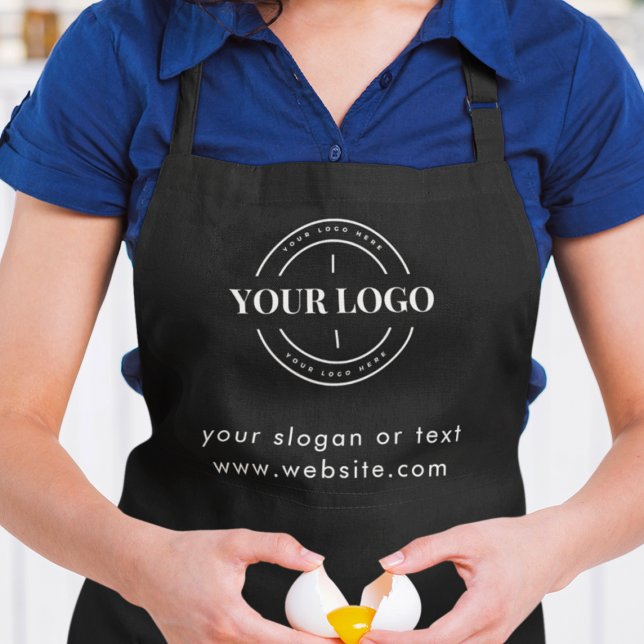 Custom Business Logo Slogan Corporate Professional Apron (Creator Uploaded)