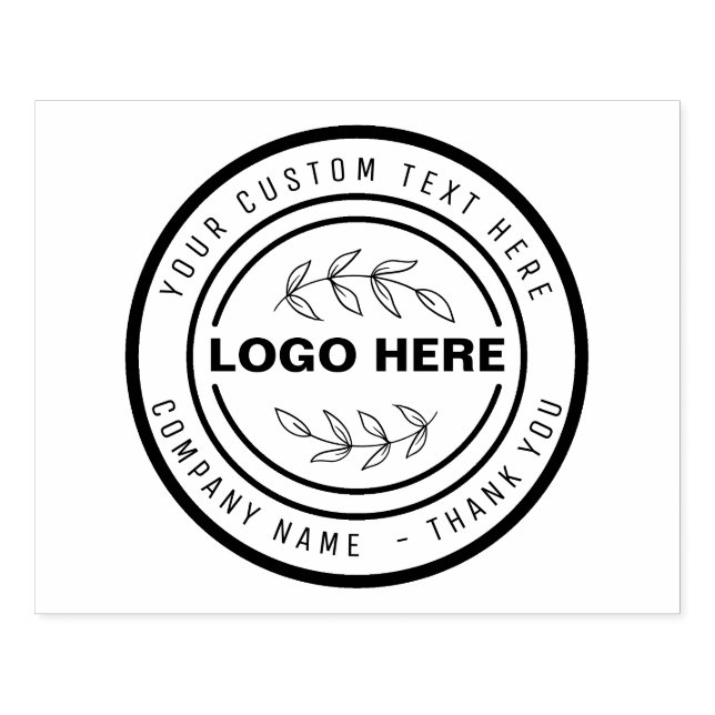 Custom BUSINESS LOGO STAMP your logo (Imprint)
