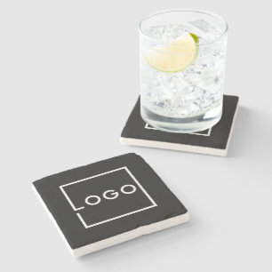 Custom Business Logo Stone Coaster