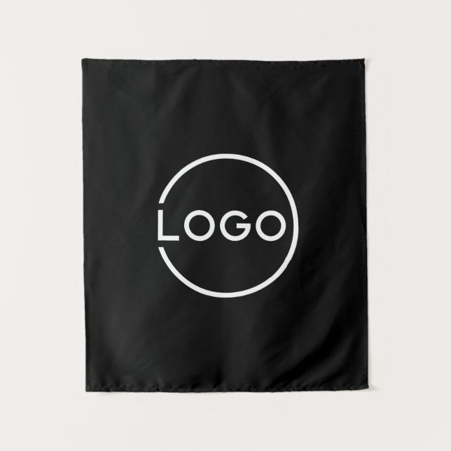 Custom Business Logo Tapestry (Front)