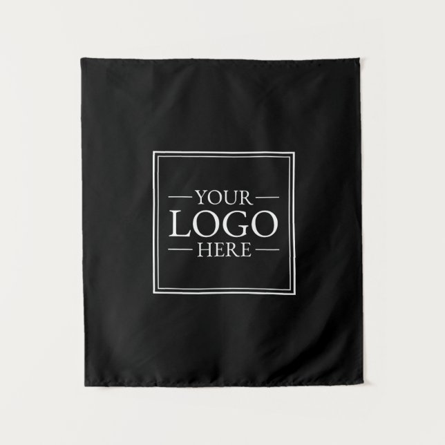 Custom Business Logo Tapestry (Front)