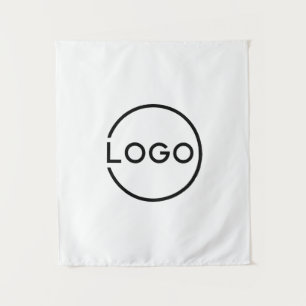 Custom Business Logo Tapestry