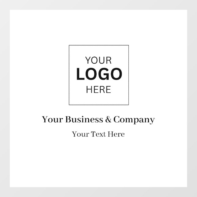 Custom Business Logo Template (Sheet)