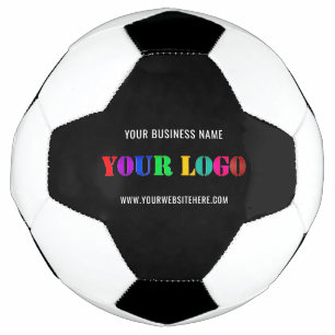 Custom Business Logo Text Personalised Soccer Ball