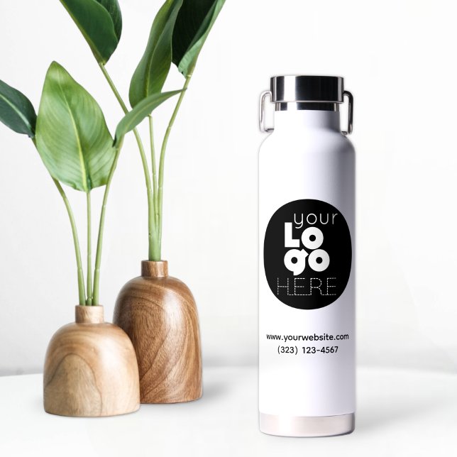 Custom Business Logo Thor Copper Vacuum Insulated Water Bottle (Creator Uploaded)