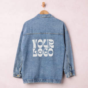 Custom Business Logo Trade Show Denim Jacket