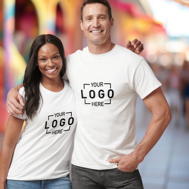 Custom Business Logo Unisex T-Shirt (Creator Uploaded)