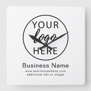 Custom Business Logo Wall Clock
