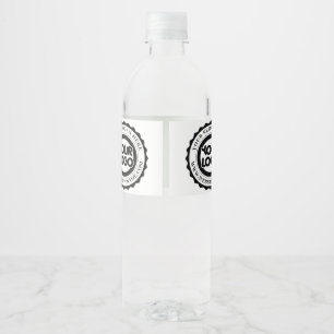 Custom Business Logo Water Bottle Label