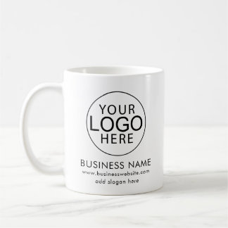 Custom Business Logo Website Corporate Swag Coffee Mug