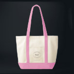 Custom Business Logo website Simple pink Tote Bag<br><div class="desc">Promote your brand with our Custom Logo and Website Reusable Tote Bags! These durable tote bags are perfect for showcasing your logo and website, whether for promotional events, shopping, or tradeshow giveaways. The stylish design ensures that recipients will want to use them time and time again, maximizing brand exposure. These...</div>