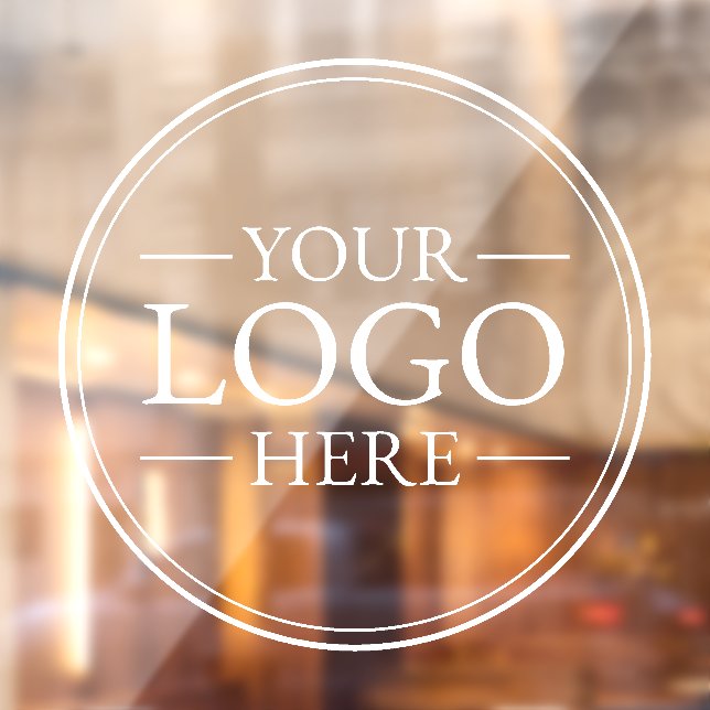 Custom Business Logo Window Cling (Sheet 2)