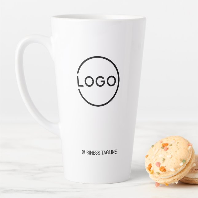 Custom Business Logo with Custom Text Coffee Mug (In Situ)