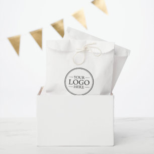 Custom Business Logo with Custom Text Favour Bag