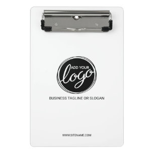 Custom Business Logo with Custom Text Mini Clipboard